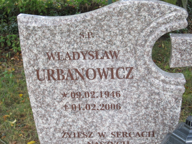Danuta Urbanowicz 1947 Siechnice k - Grobonet - Wyszukiwarka osób pochowanych